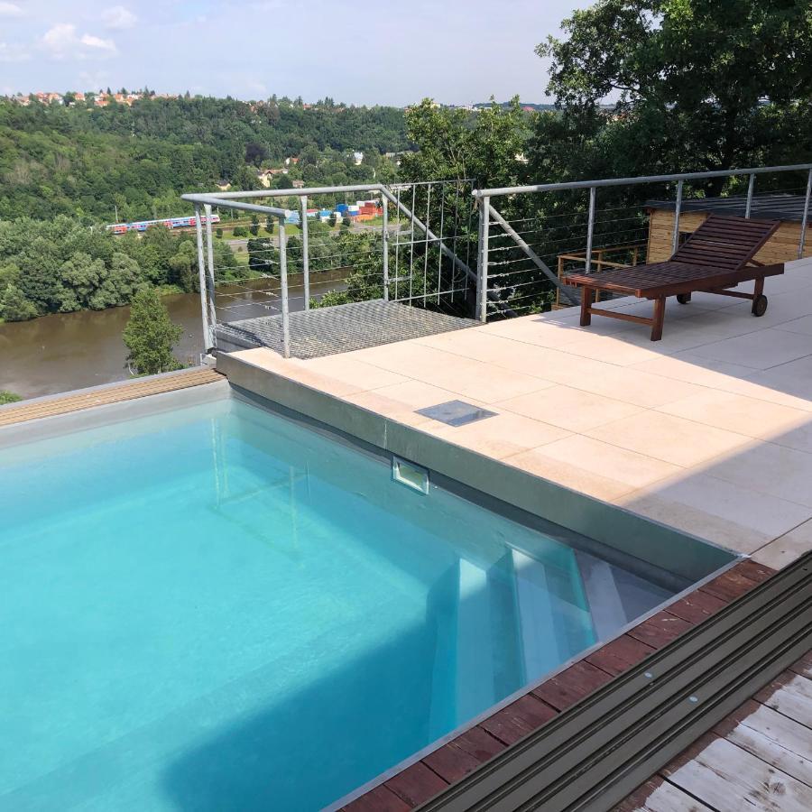 Apartman - E - Vyhlidka Nad Rekou Zdiby Dış mekan fotoğraf